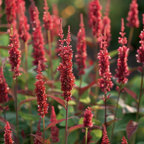 persicaria ample vibrant red